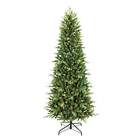 7.5ft. Pre-Lit Glenwood Slim Realistic Artificial Christmas Tree, Warm White LED Lights by Ashland®