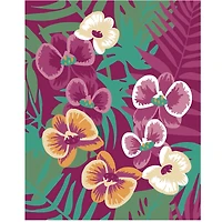 Pink Jungle Floral Paint Marker-by-Number Kit by Artist's Loft®