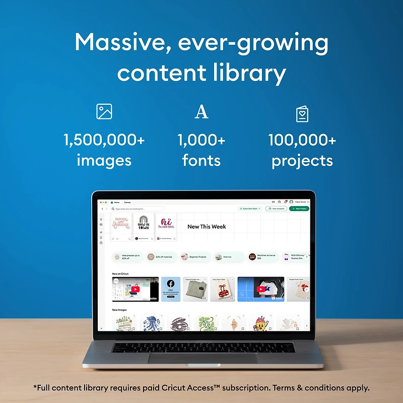 Cricut Explore® 5 in Taupe & Essential Bundle with Digital Content