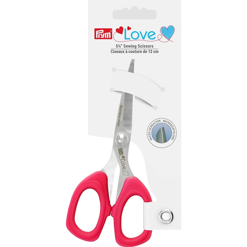 Prym® Love 5.25'' Stainless Steel Sewing Scissors