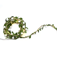 21ct.White Pom Pom LED String Lights by Ashland®