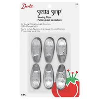 Dritz Silver Getta Grip® Sewing Clips