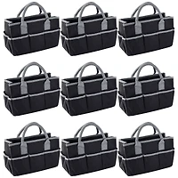 9 Pack: Black Tote Bag by Artist's Loft™