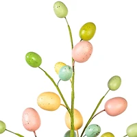 24" Pastel Artificial Easter Egg Sprays, 2ct.