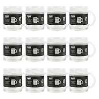 12 Pack: 11oz. Clear Glass Sublimation Mug by Make Market®