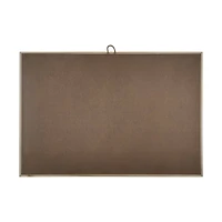 6 Pack: 17" x 25" White Plaque with Natural Wood Frame by Make Market®