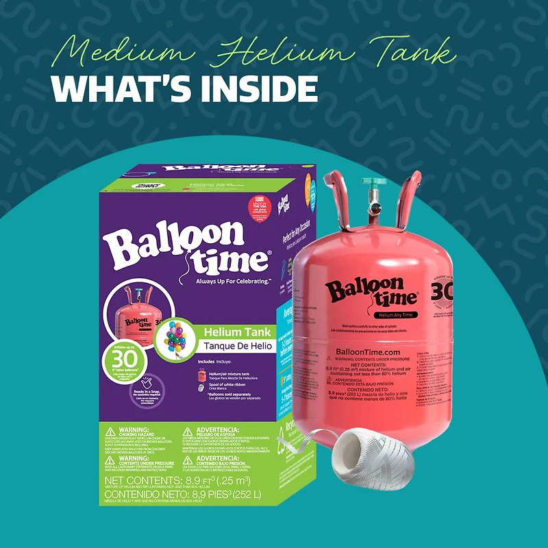 Balloon Time® Standard Helium Tank