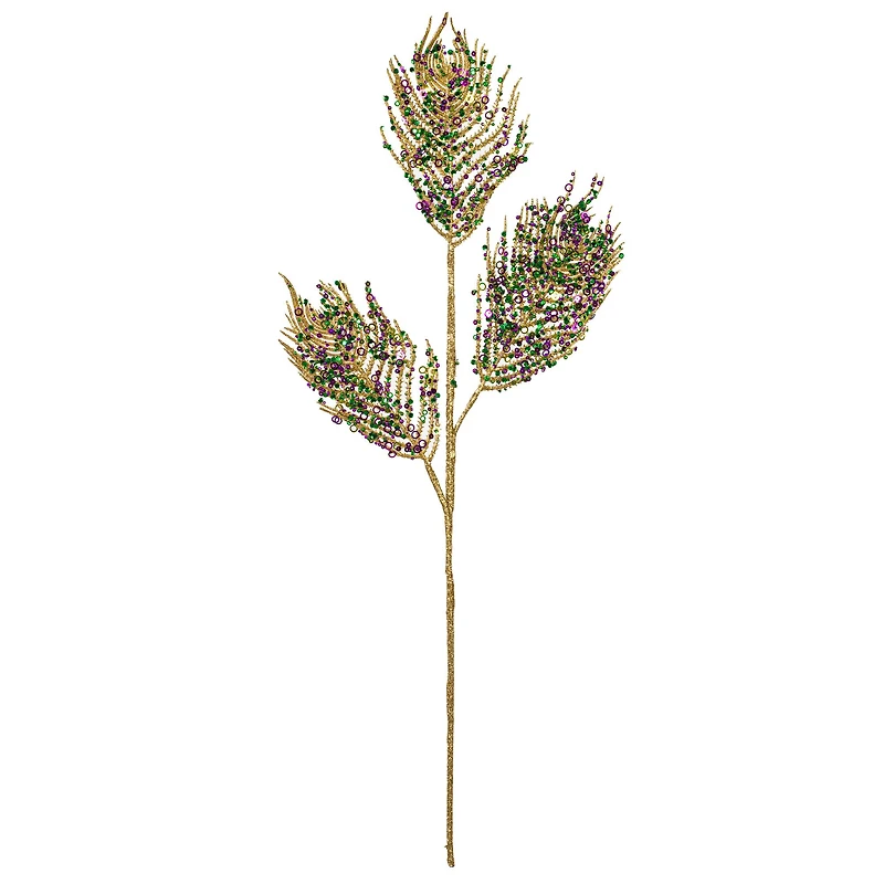 26" Mardi Gras Glitter Spray, 3ct.