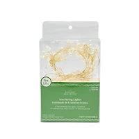 21ct. Crystal Cluster LED String Lights by Ashland®