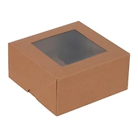 Kraft Cupcake Boxes by Makery®, 3ct.