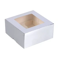 Silver And White Cupcake Boxes By Makery®