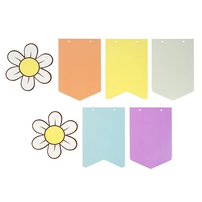 Class Rules! Banner & Flower Paper Garland Kit by B2C™
