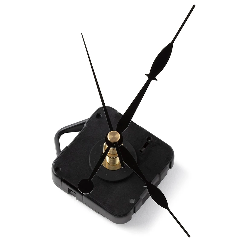 6 Pack: 3/4" Clock Movement Kit with Black Hands by Make Market®