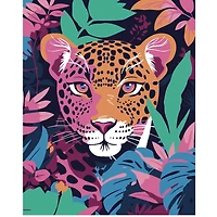Pink Jungle Animals Paint Marker-by-Number Kit by Artist's Loft®
