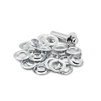 Dritz® Extra-Large Nickel Eyelet Kit with Tool, 7/16''