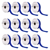 12 Pack: 5/8" x 8yd. Royal Blue Grosgrain Ribbon by Celebrate It® Classic