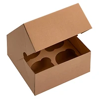 Kraft Cupcake Boxes by Makery®, 3ct.