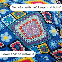 3 Pack Red Heart® All in One™ Granny Square Grande™ Yarn