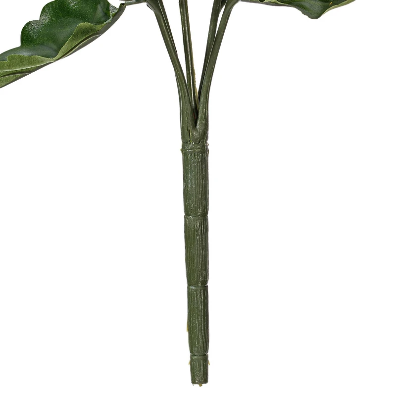  17.25" Red Artificial Kalanchoe Bush