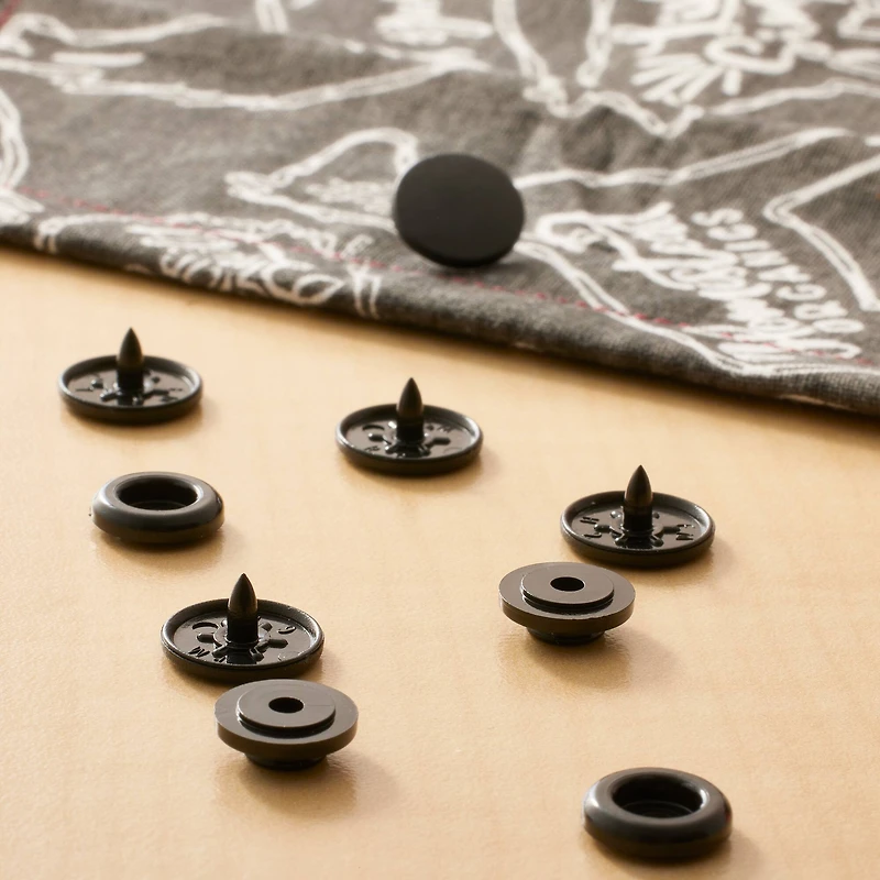 Dritz® Black Plastic Snaps