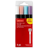 4mm Permanent Paint Pens Light Tone Set by Craft Smart®