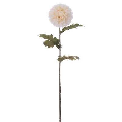 29.5" Ivory Dahlia Stems, 4ct.