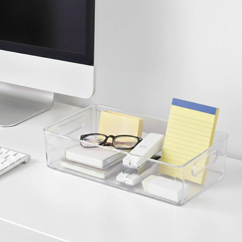 Deli 15" x 8.75" x 3.75" All-Purpose Storage Bin