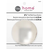 Dritz® Home 2.5" Half Ball Cover Button