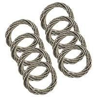 6 Pack: 18" Gray Rattan Wreath by Ashland®