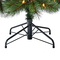 7.5ft. Pre-Lit Rutherford Pine Artificial Christmas Tree, Warm White LED Lights by Ashland®
