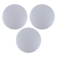 12" Silver Glitter Cake Boards by Makery®, 3ct.