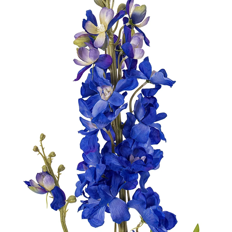 33" Cobalt Delphinium Style Larkspur Artificial Sprays, 3ct.