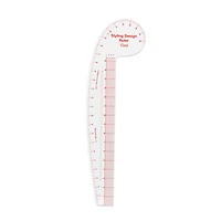 Dritz® Clear Curved & Straight Edge Styling Design Ruler