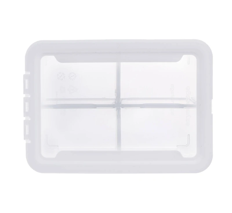 Ezy Storage 4-Compartment Storage Box