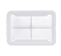 Ezy Storage 4-Compartment Storage Box