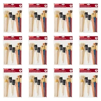12 Packs: 25 ct. (300 total) Mixed Brush Set by Craft Smart®