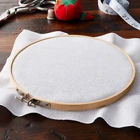 30 Pack: 7" Wooden Embroidery Hoop by Loops & Threads™