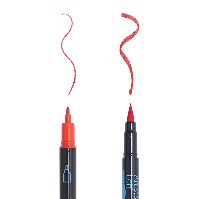 Brush Markers Artist Loft Markers Michaels 12 Pack: Dual Tip