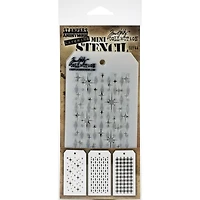 Stampers Anonymous Tim Holtz® Mini Layered Stencil Set No.44