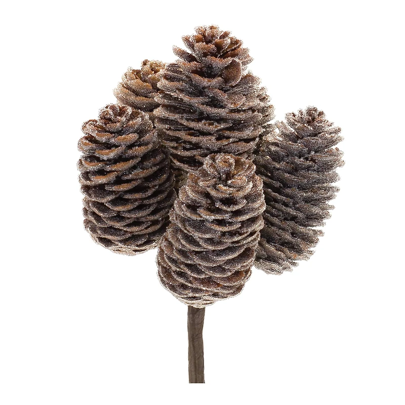 Brown Pinecone Stem Bundle, 12ct.