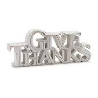 Happy Harvest and Give Thanks Tabletop Sign Set