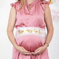 Kate Aspen® Baby Shower Belly Sash & Game Set