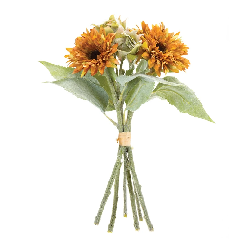 Orange Fall Mum Floral Bundles, 2ct.