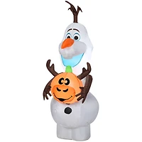4ft. Airblown® Inflatable Halloween Frozen Olaf with Sven Pumpkin