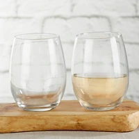 Kate Aspen® D.I.Y Stemless Wine Glasses, 4ct.