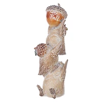 9" Harvest Bird Stack Figurine, 2ct.