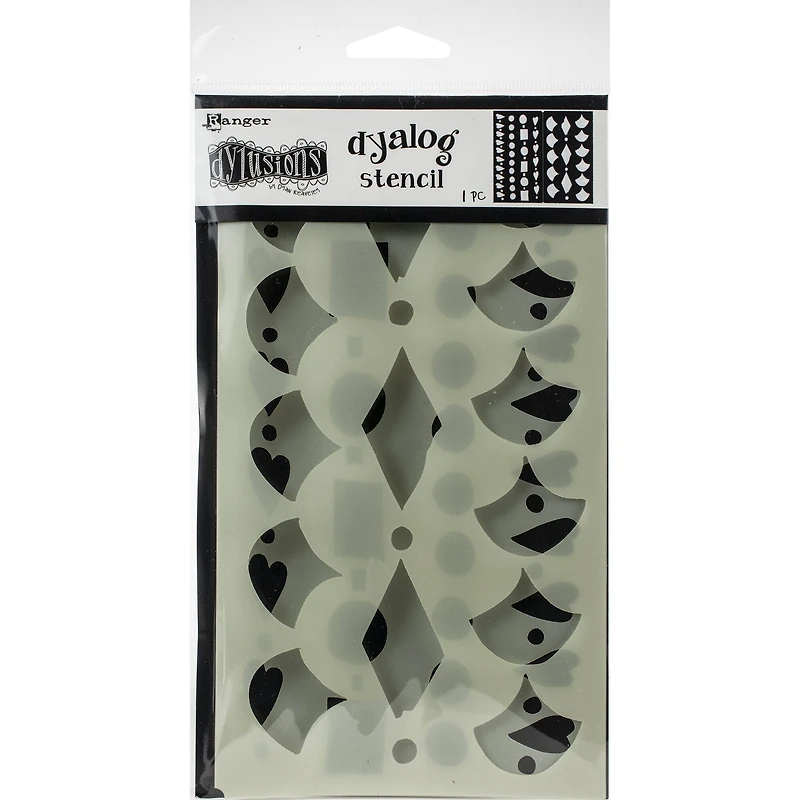 Dyan Reaveley's Dylusions Border It Too Dyalog Stencil