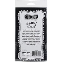 Dyan Reaveley's Dylusions Quilt It Dyalog Stencil