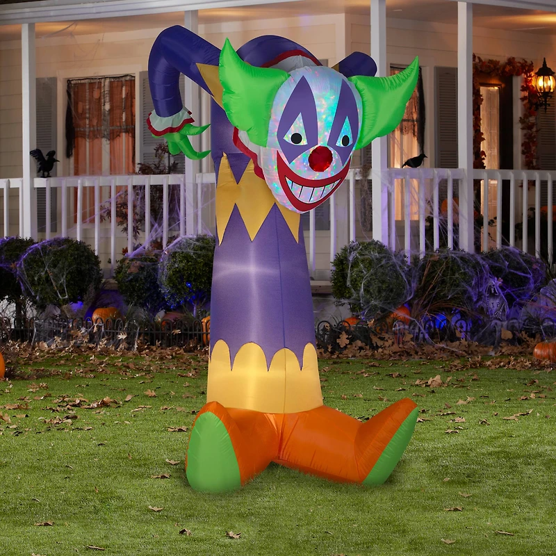 7.5ft. Projection Airblown® Inflatable Halloween Kaleidoscope Clown