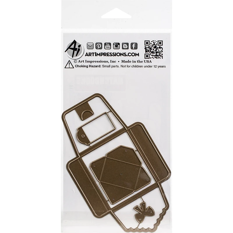 Art Impressions Matchbooks Envelope Die Set